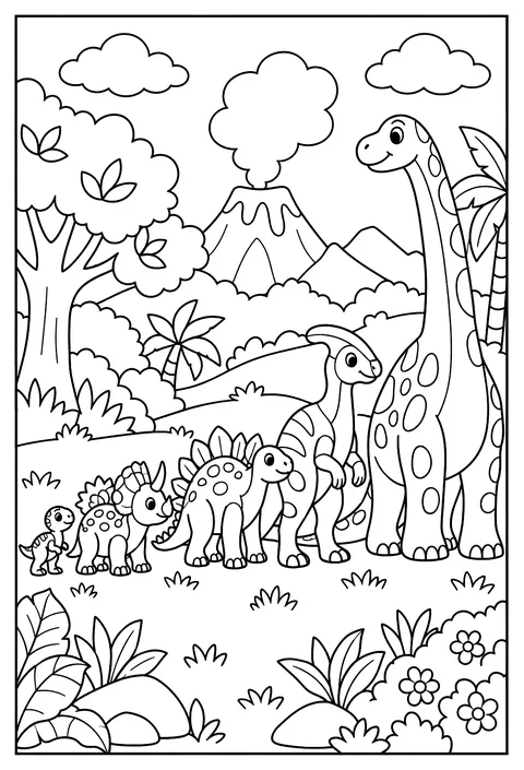 Count-and-color coloring page
