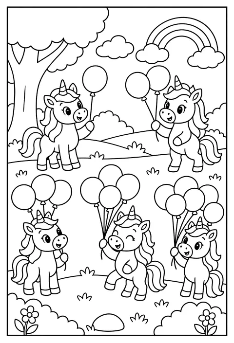 Count-and-color coloring page